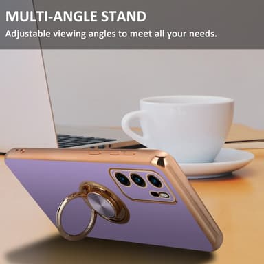 Huawei P40 Cover Etui Case (Lilla)