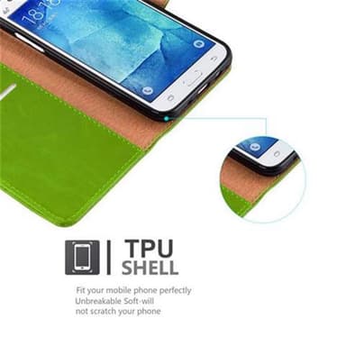 Cover Samsung Galaxy J5 2015 Etui Case (Grøn)