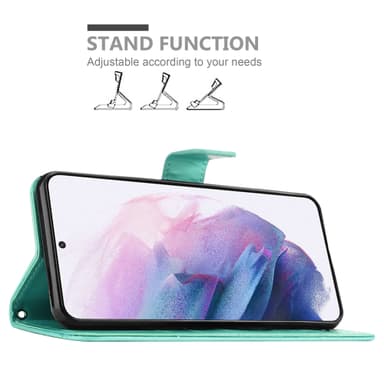 Samsung Galaxy S21 PLUS Pungetui Cover Case (Turkis)