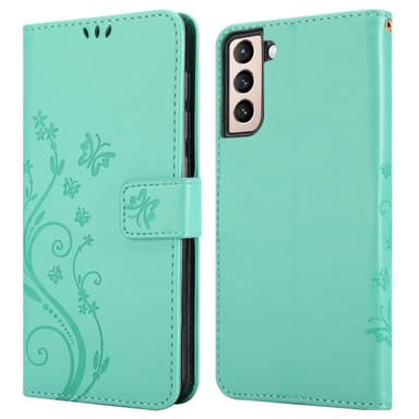 Samsung Galaxy S21 PLUS Pungetui Cover Case (Turkis)