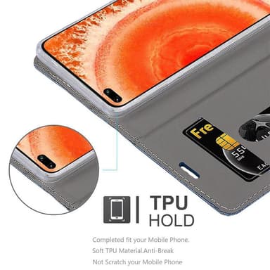 Honor View 30 Pungetui Cover Case (Blå)