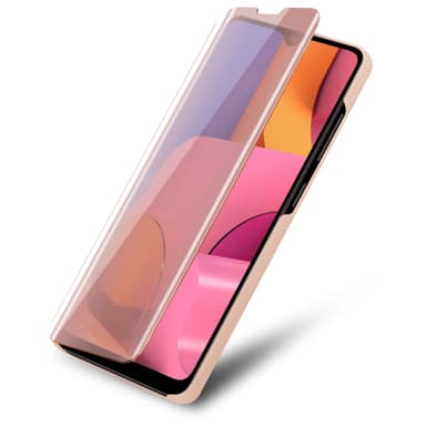 Samsung Galaxy A21 Pungetui Cover Case (Lyserød)