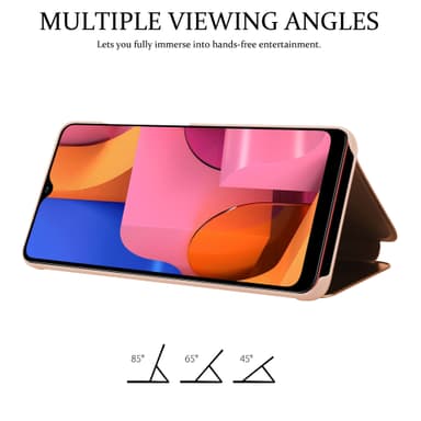 Samsung Galaxy A21 Pungetui Cover Case (Lyserød)