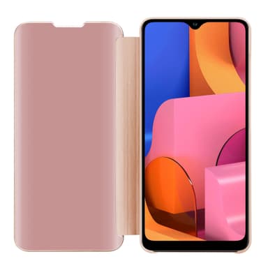 Samsung Galaxy A21 Pungetui Cover Case (Lyserød)