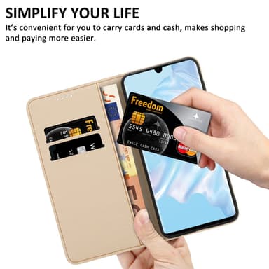 Huawei P30 PRO Pungetui Cover Case (Sort)