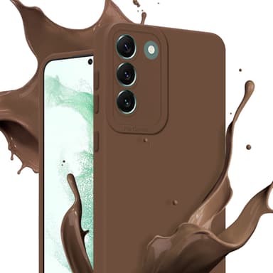 Samsung Galaxy S22 PLUS Cover Etui Case (Brun)