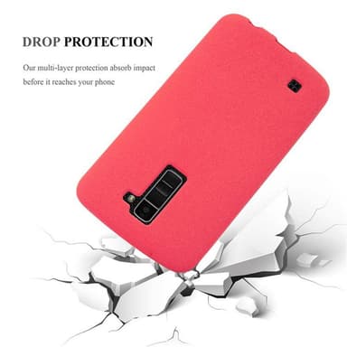 Cover LG K10 2016 Etui Case (Rød)