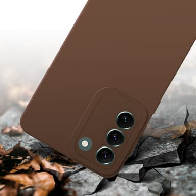 Samsung Galaxy S22 PLUS Cover Etui Case (Brun)