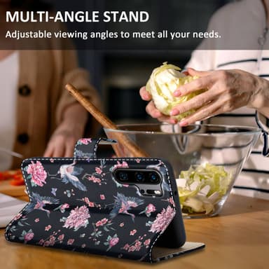 Huawei P30 PRO Pungetui Cover Case (Sort)