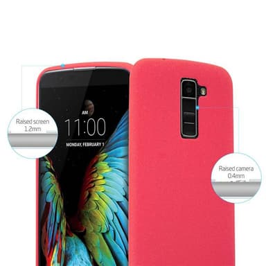 Cover LG K10 2016 Etui Case (Rød)
