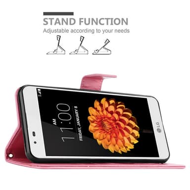 LG K7 2016 Pungetui Cover Case (Lyserød)