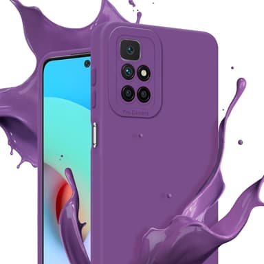Xiaomi RedMi 10 Cover Etui Case (Lilla)