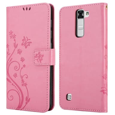 LG K7 2016 Pungetui Cover Case (Lyserød)