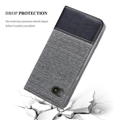 Blackberry Q10 Pungetui Cover Case (Grå)