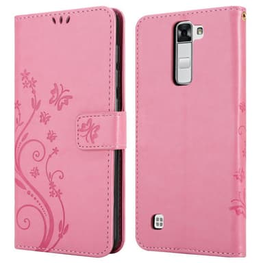 LG K7 2016 Pungetui Cover Case (Lyserød)