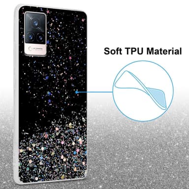Vivo V21 4G / 5G Cover Etui Case (Sort)