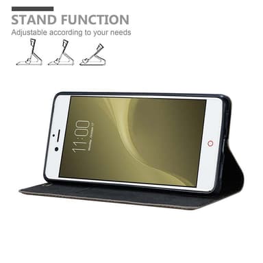 ZTE Nubia Z11 Cover Etui Case (Brun)