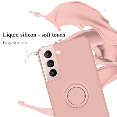 Samsung Galaxy S22 Cover Etui Case (Lyserød)