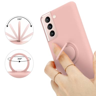 Samsung Galaxy S22 Cover Etui Case (Lyserød)