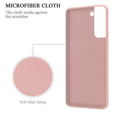 Samsung Galaxy S22 Cover Etui Case (Lyserød)