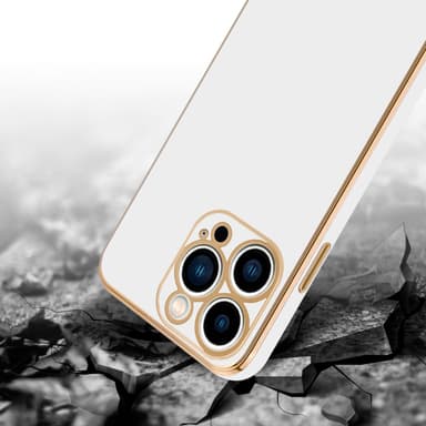 iPhone 14 PRO MAX Cover Etui Case (Hvid)