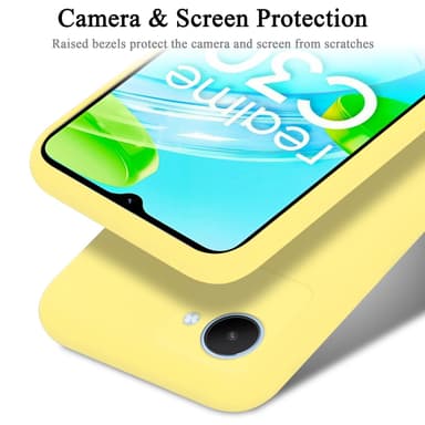 Realme C30 / Narzo 50i PRIME Cover Etui Case (Gul)