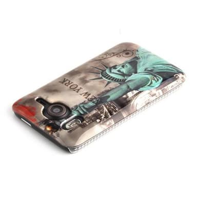HTC Desire HD Etui Case Cover (Brun)