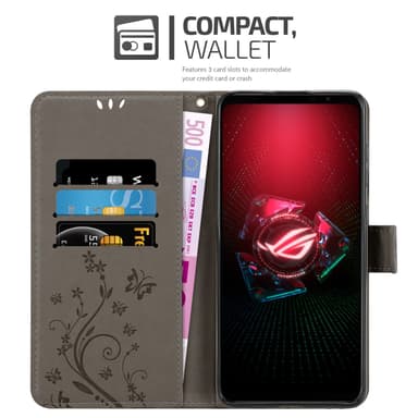 Asus ROG Phone 5 Pungetui Cover Case (Grå)