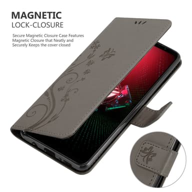 Asus ROG Phone 5 Pungetui Cover Case (Grå)