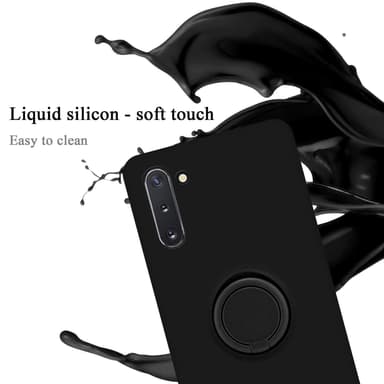 Samsung Galaxy NOTE 10 Cover Etui Case (Sort)