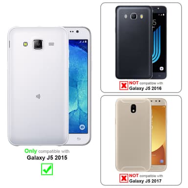 Samsung Galaxy J5 2015 Etui Cover Kæde (Brun)