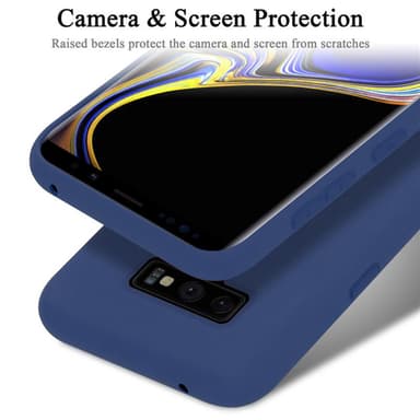 Samsung Galaxy NOTE 9 Cover Etui Case (Blå)
