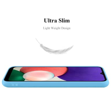 Cover Samsung Galaxy A22 5G Etui Case (Blå)