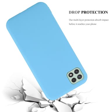 Cover Samsung Galaxy A22 5G Etui Case (Blå)
