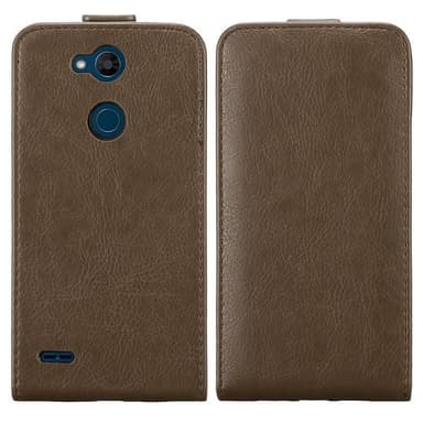 LG X POWER 3 Pungetui Flip Cover (Brun)