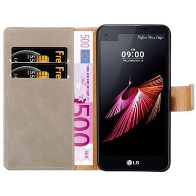 Cover LG X SCREEN Etui Case (Brun)
