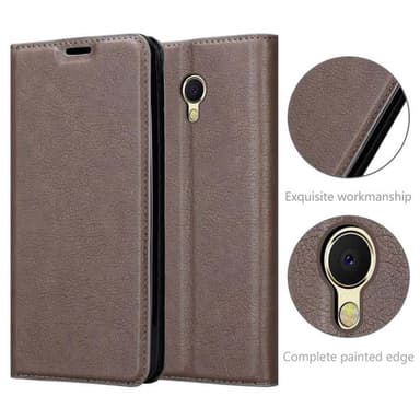MEIZU MX6 Cover Etui Case (Brun)