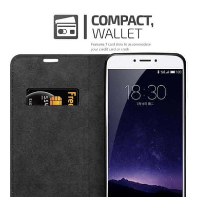 MEIZU MX6 Cover Etui Case (Brun)
