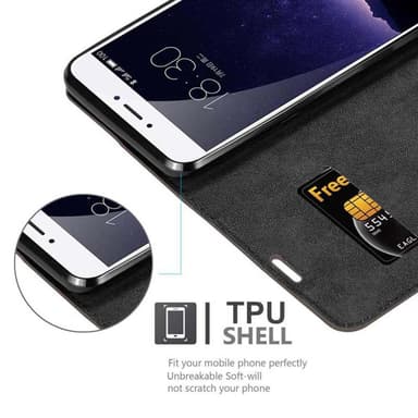 MEIZU MX6 Cover Etui Case (Brun)