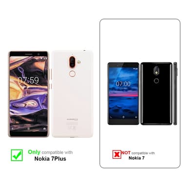 Nokia 7 PLUS Pungetui Cover Case (Lilla)