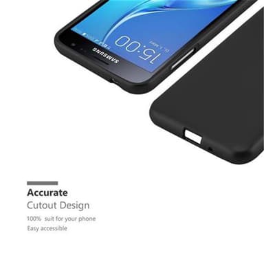Samsung Galaxy J3 2016 Cover Etui Case (Sort)