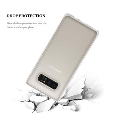 Samsung Galaxy NOTE 8 Cover TPU Etui (Gennemsigtig)