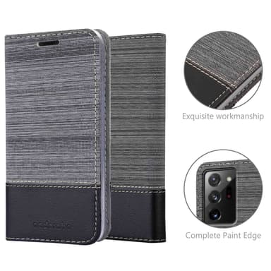 Samsung Galaxy NOTE 20 ULTRA Pungetui Cover Case (Grå)