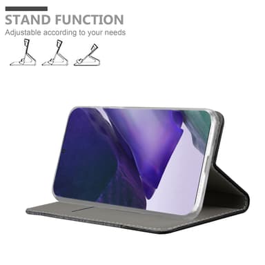 Samsung Galaxy NOTE 20 ULTRA Pungetui Cover Case (Grå)