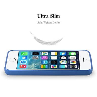 iPhone 5 / 5S / SE 2016 Cover Etui Case (Blå)