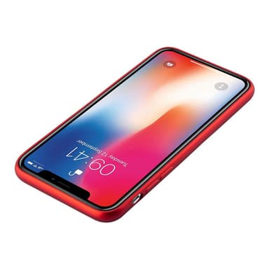 iPhone X / XS Cover Etui Case (Rød)