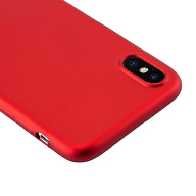 iPhone X / XS Cover Etui Case (Rød)