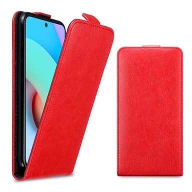 Xiaomi RedMi 10 Pungetui Flip Cover (Rød)