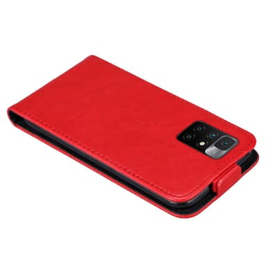 Xiaomi RedMi 10 Pungetui Flip Cover (Rød)