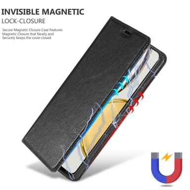 Honor MAGIC 4 LITE Cover Etui Case (Sort)